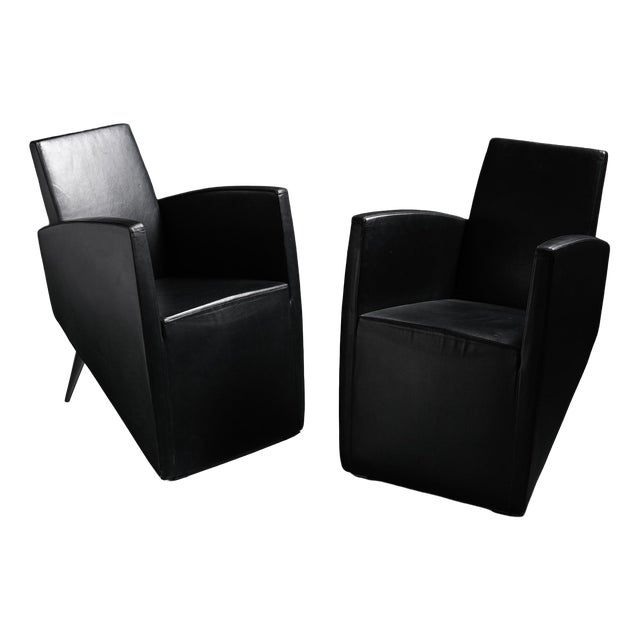 J. Lang Armchairs by Philippe Starck for Driade, 1980s, Set of 2 For Sale