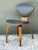 Vintage Wood and Leather Cherner Dining Chair For Sale - Image 11 of 18