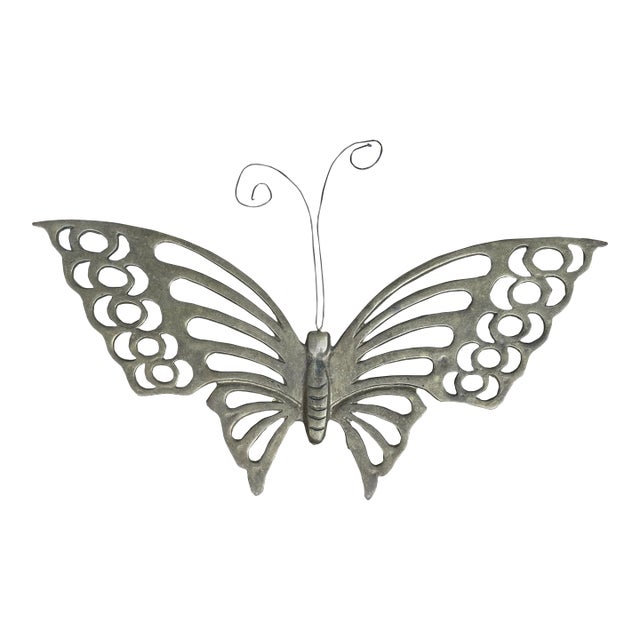 Wall Hanging Brass Butterfly For Sale