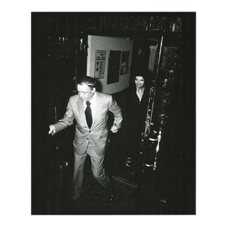 Jackie Kennedy & Frank Sinatra, Press Photo, 1960s For Sale