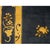 1920s Navy Ground Vase Deco Antique Chinese Peking Knotted Wool Rug 5' X 7' 7" For Sale - Image 4 of 9