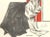 Mid-Century Modern 1954 Mid-Century French Balenciaga Fashion Print For Sale - Image 3 of 3