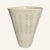 Mid-Century Modern 1960s Friedl Holzer-Kjellverg White Scandinavian Rice Grain Vase For Sale - Image 3 of 6
