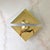 Art Deco 1990's Art Deco Style Lucite & Brass Electric Sconces, a Pair For Sale - Image 3 of 9