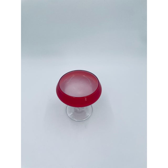 Vintage Glass Goblet, 1975 For Sale - Image 6 of 7