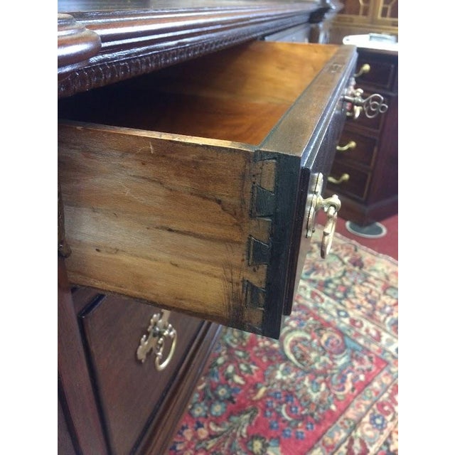Wood Antique Sideboard Buffet, Art Deco Credenza For Sale - Image 7 of 11