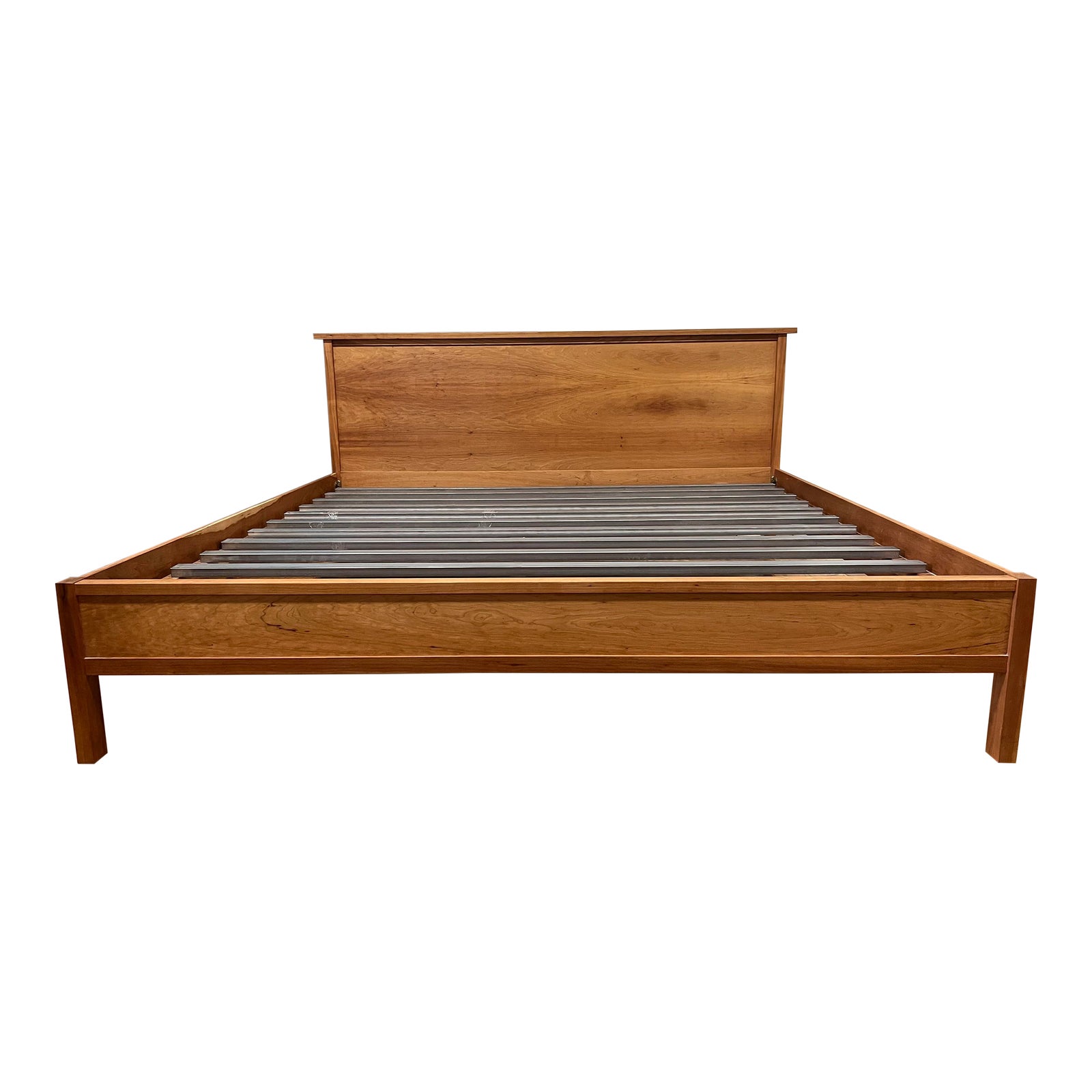 Eastern King Size Room & Board Wood Bed Frame Chairish