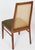 Mid Century Modern Cane Back Dining Chairs in the Style of Milo Baughman for Dillingham Seat of 4 For Sale - Image 9 of 12