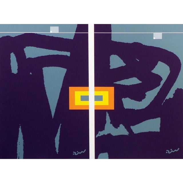 "Position Symbol" Unframed original collage mounted to paper board by Matthew Ruddy. Hand signed (initialed) by the artist...