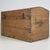 Brown 19th Century English Rustic Pine Dome-Top Storage Trunk For Sale - Image 8 of 12