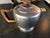 1930s Art Deco Sheffield Hammered Pewter Teapot For Sale - Image 4 of 9