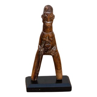 Songye Spirit Carved African Slingshot For Sale