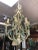 Quite large painted iron chandelier. Off white and green. Italian. Feel free to ask questions. Do not hesitate to make me...
