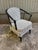 Pair of Vintage Black Painted Barrel Back Tub Chairs For Sale - Image 11 of 18