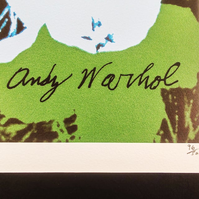 After Andy Warhol, Flowers, 1980s, Lithograph For Sale - Image 4 of 10