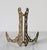 Mid 20th Century Vintage Brass Easel Filigree Tabletop Picture or Plate Holder For Sale - Image 5 of 9