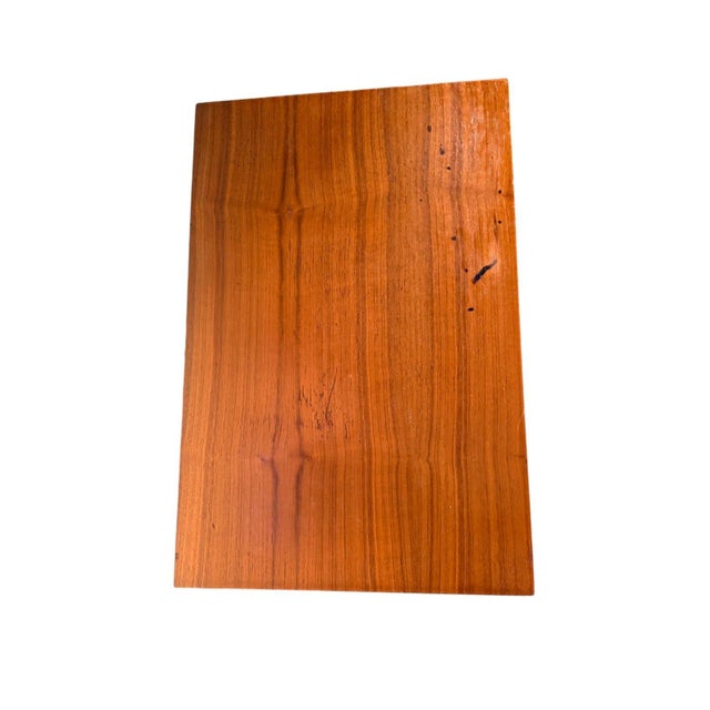 Pair of Mid Century Modern Walnut Nightstands, Canadian Made Two Door Bedside Cabinets For Sale - Image 14 of 16