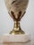 Metal Marble Cassolettes Vases, Set of 2 For Sale - Image 7 of 8