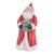 Contemporary Hooded Terracotta Santa Figurine (Set of 2) For Sale - Image 3 of 3