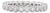 New 0.30ctw Diamond Eternity Ring 18k Gold Stackable Anniversary Band Spark, Size 6 For Sale
