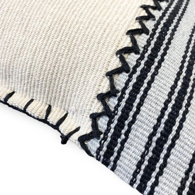 Description Add beautiful textures to any space with our wool and cotton pillows. Each pillow case is crafted from a...