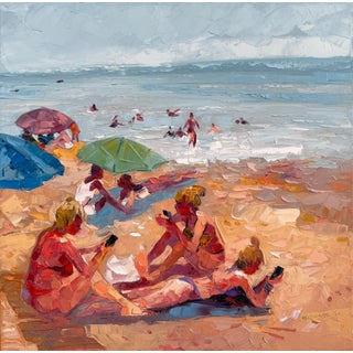 Godfrey Afebuame, Absent Presence II Oil Painting For Sale