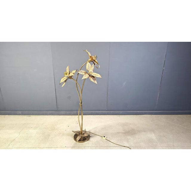 Flower Floor Lamp by Willy Daro, 1970s For Sale - Image 16 of 17