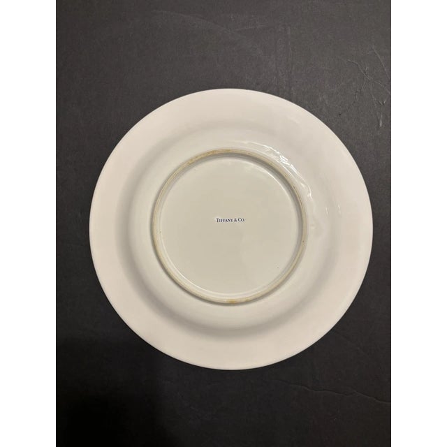 Mid-Century Modern Vintage Mid-Century Modern Tiffany & Co. “Sintra” Porcelain Dinner Plate For Sale - Image 3 of 3