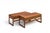 A rare matched pair of Hall Furniture Varie wall cabinets designed by Arne Wahl Iversen for IKEA, showcasing the clean...