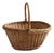 Mid-20th Century Traditional Farmhouse Gathering Basket For Sale
