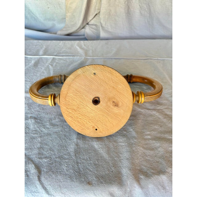 Early 20th Century French Wooden Towel Rail or Bed Canopy For Sale - Image 12 of 12