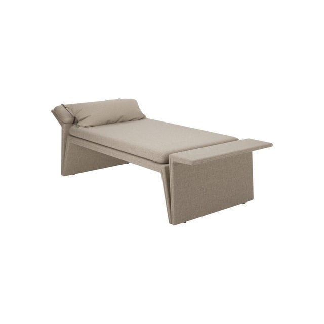 Panama White Linen Daybed I by Javier Gomez For Sale - Image 4 of 4