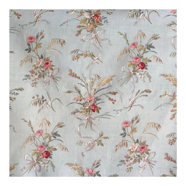 Shabby Chic French Floral Fabric Chairish