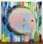 Alessandro Filetti, Pesce, 2013, Acrylic Painting on Canvas For Sale
