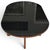 Art Deco Extendable Table with Piano Black Lacquered Top, 1930s For Sale - Image 6 of 10