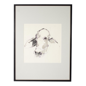 Marker Drawing of a Cow. By James L. Bruch