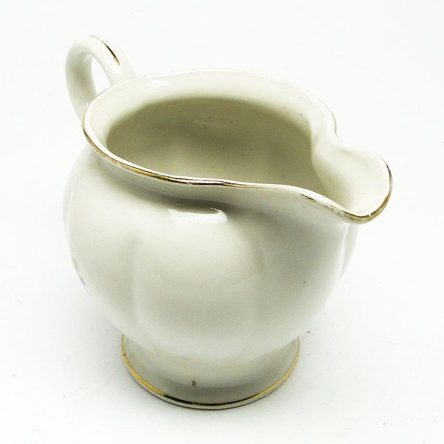 Art Deco Milk Jug from Giesche Pottery, Poland, 1930s For Sale - Image 4 of 7