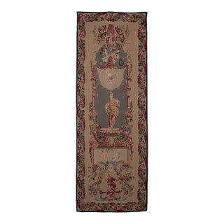 Elaborate Stage Right Handwoven Tapestry - 248 X 90 Cm (8'1" X 3'0") - Requires Rod Size 2 For Sale