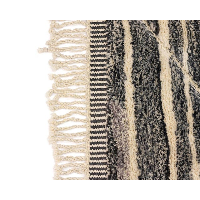 Hand-Knotted Rug by Azele Studio For Sale - Image 4 of 10