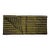 2 Ply Thai Silk Fabric in Olive Green With Gold and Navy Blue Club Stripe, 4 Yards For Sale