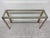Mid-Century Chrome and Glass Console Table After Romeo Rega, Italy For Sale In Miami - Image 6 of 13