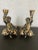 French Vintage Pair Bacchus Candlesticks For Sale - Image 3 of 12