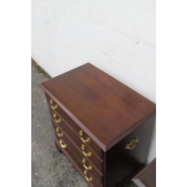 Knob Creek Large Nightstands End Side Bedside Tables a Pair 6281 For Sale - Image 9 of 17