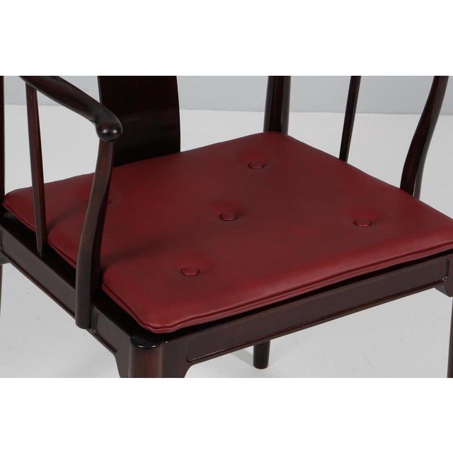 Fritz Hansen Model 4283 Chinese Chair attributed to Hans J. Wegner for Fritz Hansen For Sale - Image 4 of 9