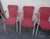 Vintage Italian Chairs in Orange, 1950s, Set of 6 For Sale - Image 4 of 18