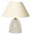 Large Murano Rostrato Glass and Brass Table Lamp from Barovier, Italy, 1940s For Sale