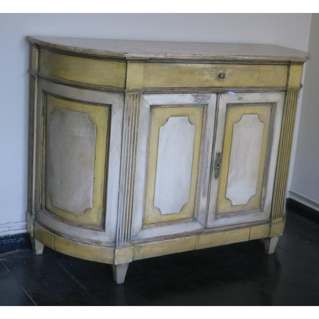 Gustavian Painted Sideboard, Sweden, 1780 For Sale - Image 9 of 18