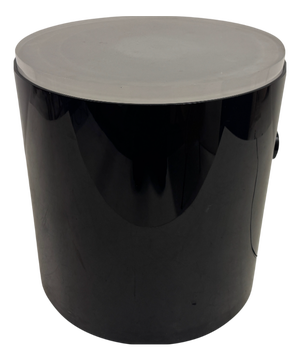 Illuminated Acrylic Drum Table by Karl Springer, 1980s