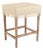 Lucas Fringe Counter Stool in Natural Hemp Linen For Sale