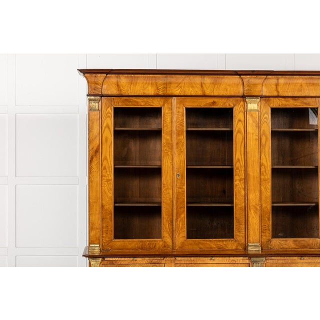 French Ash Bookcase, 19th Century For Sale - Image 10 of 11
